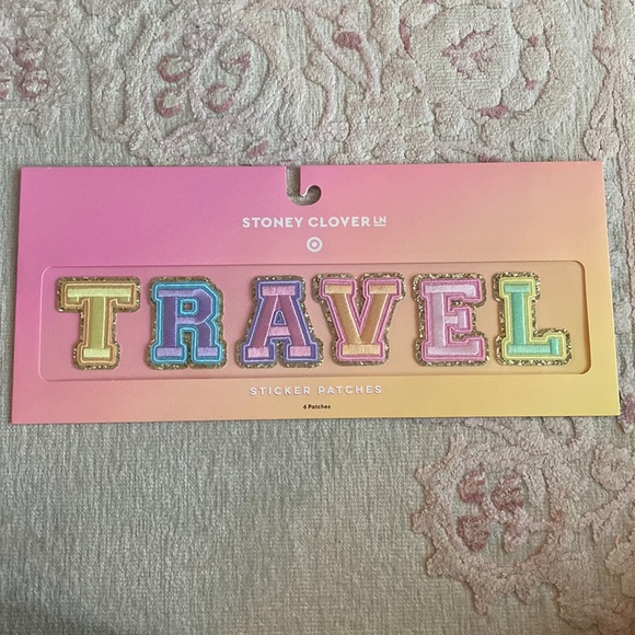 Stoney Clover Lane x Target TRAVEL Sticker Patch Set